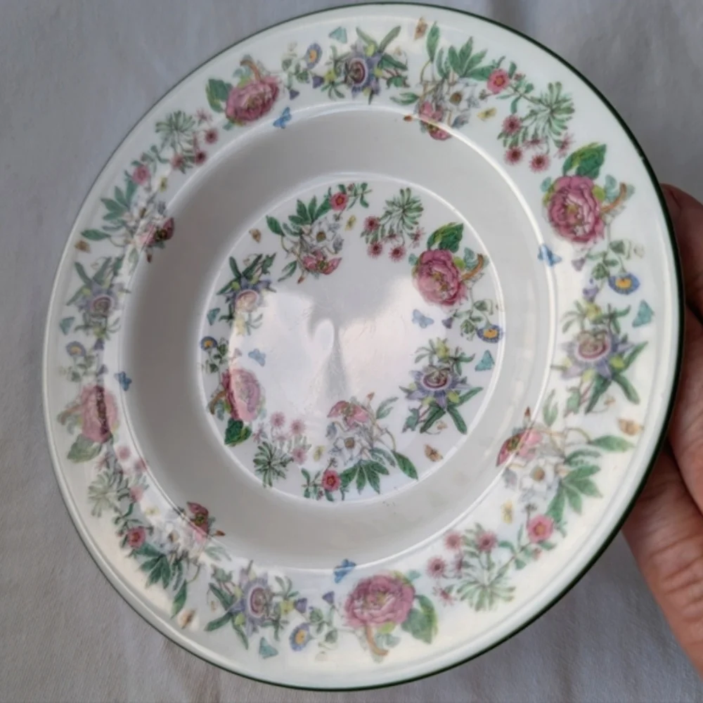 Vintage Portmeirion Summer Garland Floral Round Sweet Dish Discontinued